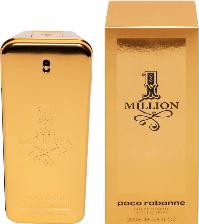 Actual product image Paco Rabanne 1 million (Eau de toilette, 200 ml)