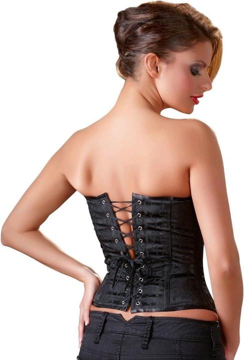 Image du produit Cottelli Collection Corsage à jarretelles noir (XXL)