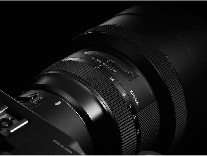 Image du produit Sigma 12-24mm f/4.0 DG HSM ART, Canon EF (Canon EF-S, Canon EF, APS-C / DX, Plein format)