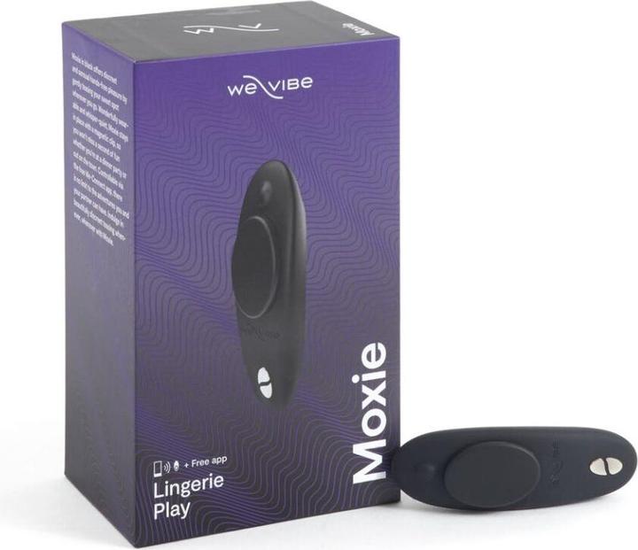 Actual product image We-Vibe Moxie+ Satin Black
