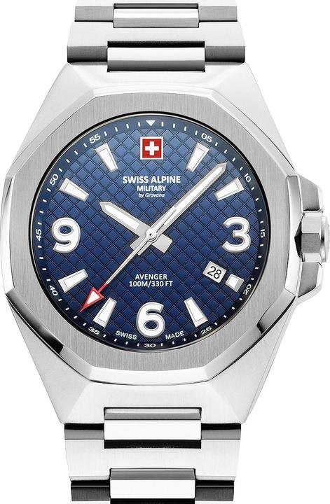 Swiss Alpine Military 7005.1135 Avenger Herrenuhr 42mm 10ATM (Analoguhr, 42 mm)