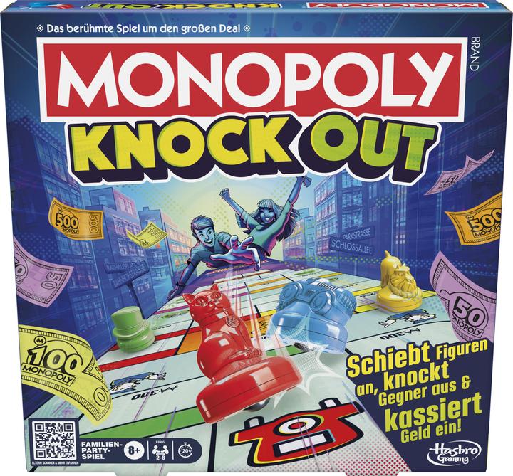 Actual product image Monopoly Knockout (German)