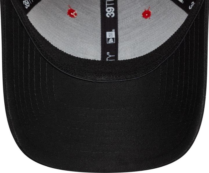Actual product image New Era 39Thirty Stretch Cap - AC Mailand schwarz - XS/S (XS)