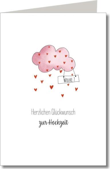 Produktbild Keitcards Vermählungskarte herzlichen Glückwunsch zur Hochzeit