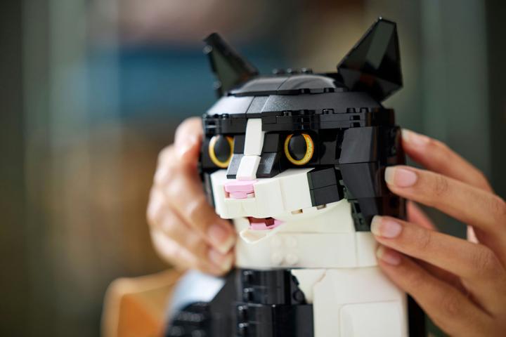 Image du produit LEGO Chat noir et blanc (21349, LEGO Ideas, LEGO difficiles à trouver)
