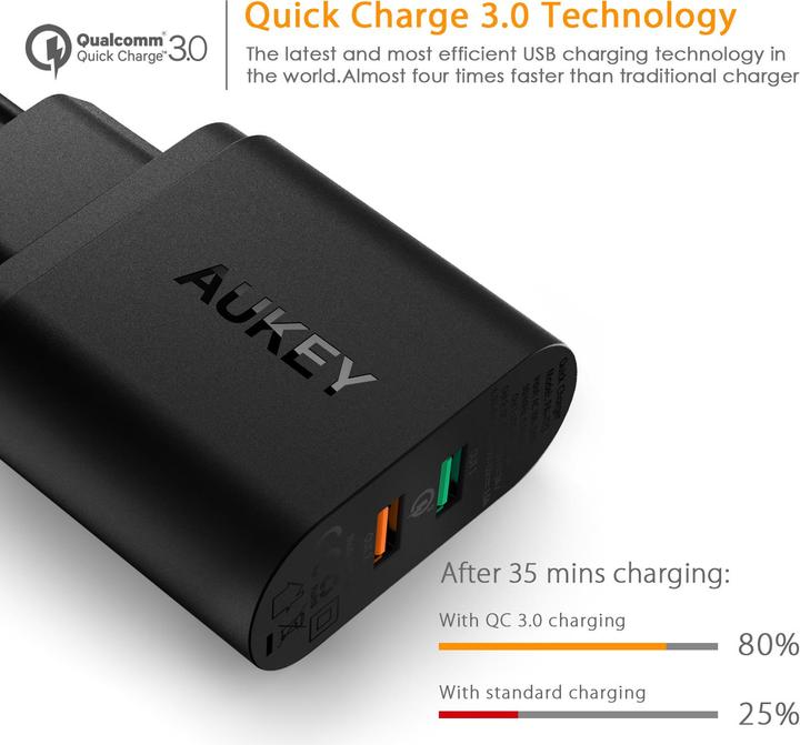Image du produit Aukey PA-T13 Quick Charge 3.0 33W (34.50 W)