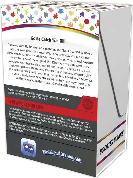 Actual product image Pokémon TCG Scarlet & Violet 03,5 boosters Bundle (English, Bundle)