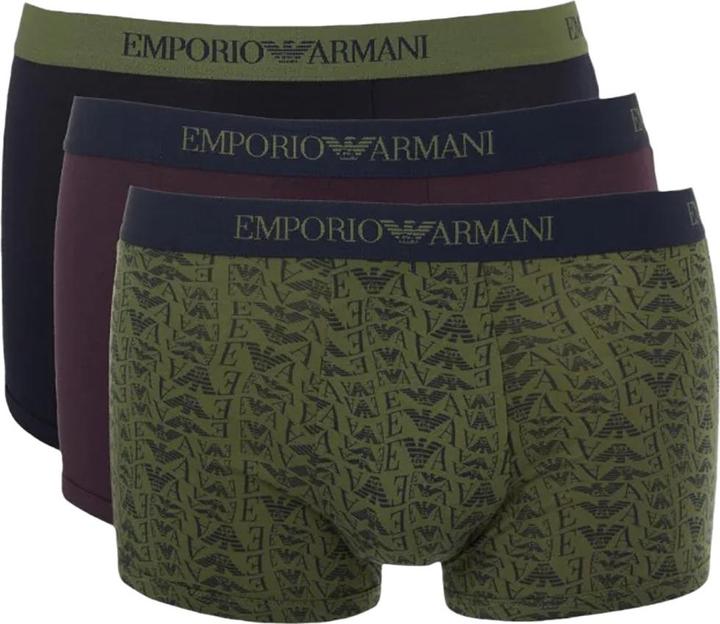 Nero, Verde kaki, Rosso vino
