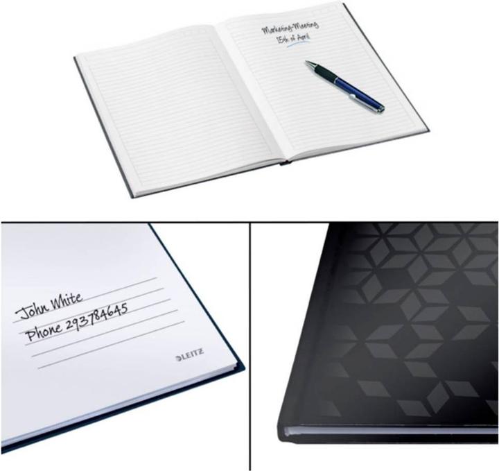 Actual product image Leitz WOW - Notebook (A4, Checked, Hardcover)