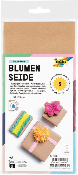 Produktbild Folia Blumenseide 20g/m², 50x70cm