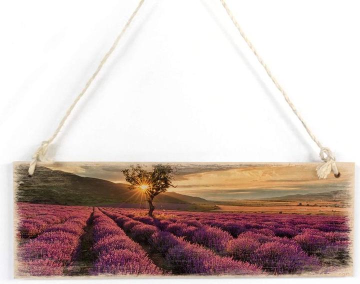 Produktbild Trenddeko Lavendelblüte in der Provence (30 x 10 cm)