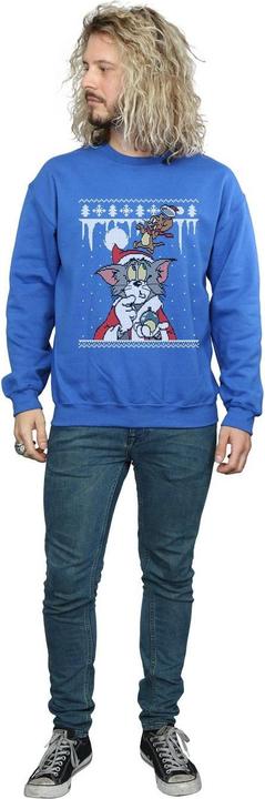 Immagine prodotto Tom & Jerry Christmas Fair Isle Felpa Uomo (L)
