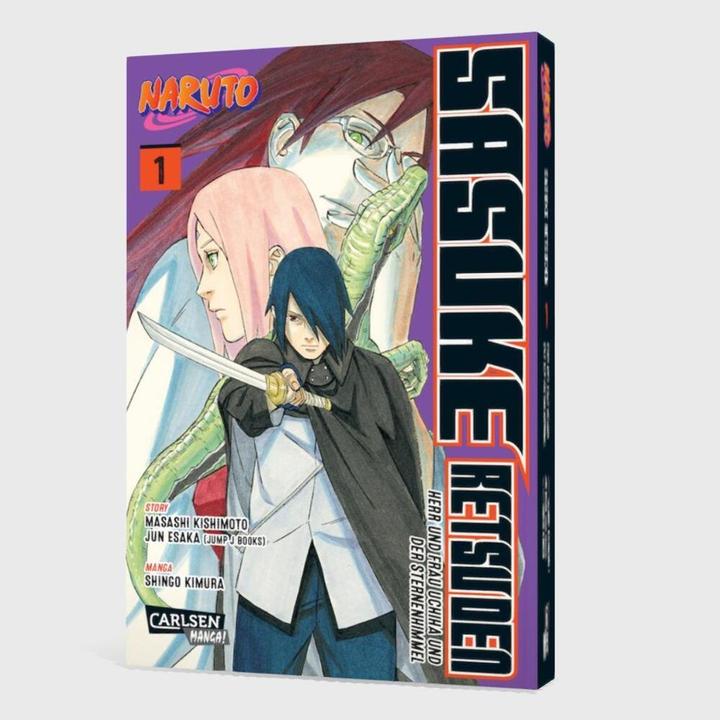 Immagine prodotto Naruto - Sasuke Retsuden: Herr und Frau Uchiha und der Sternenhimmel (Manga) 1 (Tedesco, Masashi Kishimoto, Jun Esaka, Miyuki Tsuji, Shingo Kimura, 2024)