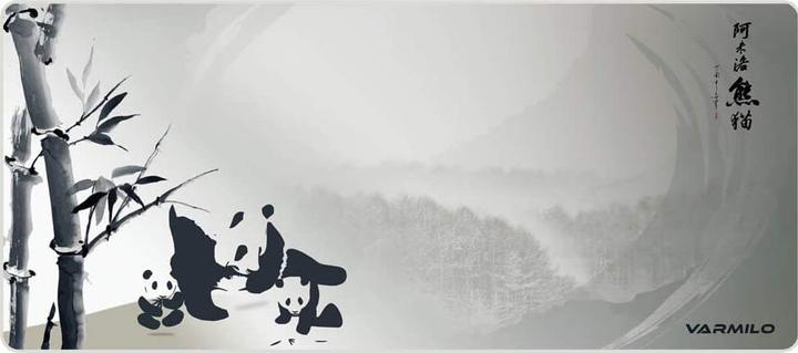 Actual product image Varmilo Panda Mouse Pad XL (Wide)