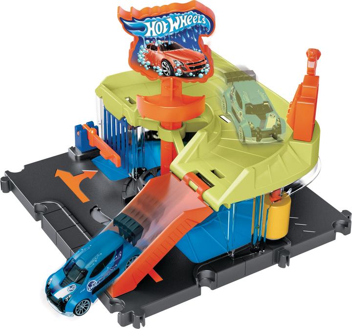 Image du produit Hot Wheels Downtown Car Wash Speed Clean