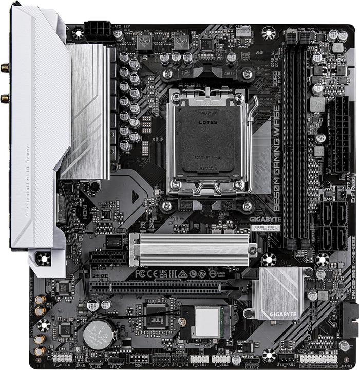 Produktbild Gigabyte B650M Gaming WIFI6E (AM5, AMD B650, mATX)
