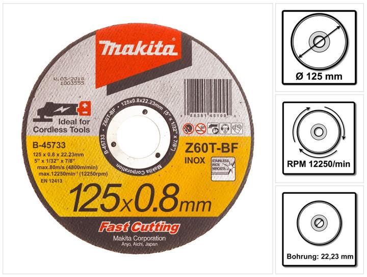 Immagine prodotto Makita Disco da taglio
