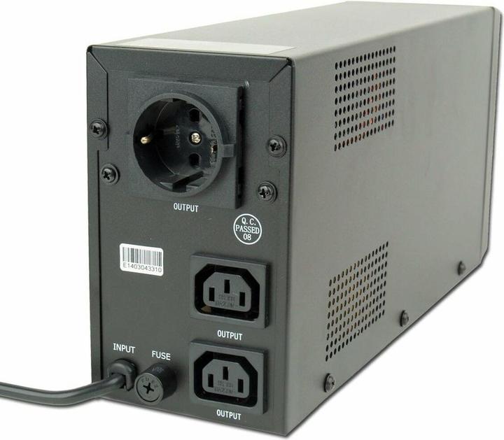 Produktbild Gembird EG-UPS-031 650 VA (650 VA, 390 W, Line-Interaktiv USV)