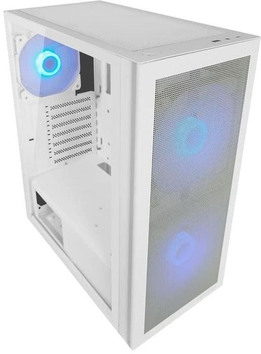 Produktbild LC-Power Geh?use Micro-ATX 717W white USB3.2/Audio,o.Netzteil (Mini-ITX, ATX, mATX)