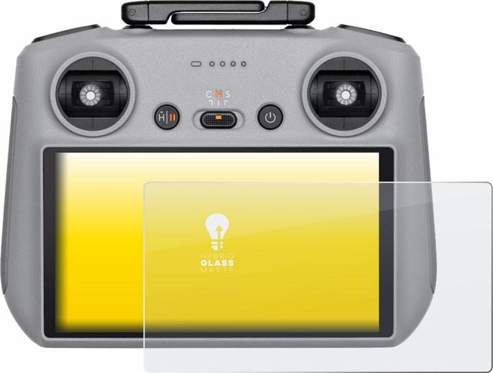 Actual product image upscreen Reflection Shield Glass Matte (Drone display protection, DJI RC 2)
