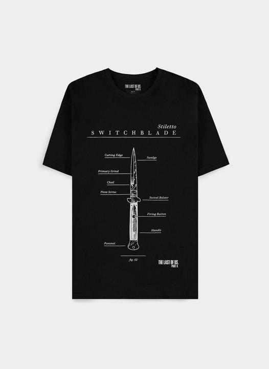 Immagine prodotto Difuzed The Last Of Us - T-shirt a maniche corte Switchblade Uomo - S (S)