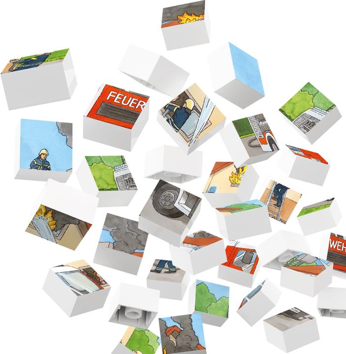Produktbild Hubelino Puzzle Feuerwehr Einsatz (35-teilig) (35 Teile)