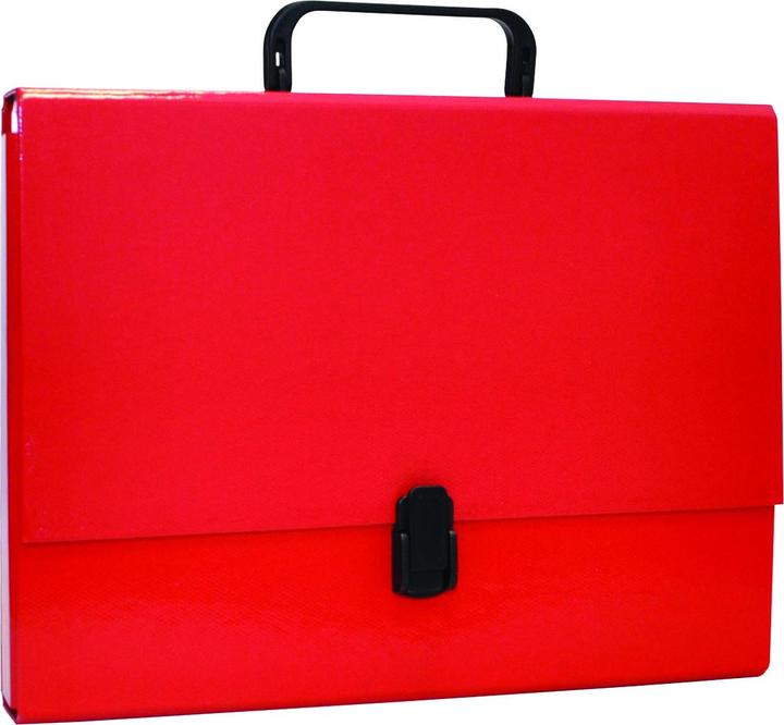 Produktbild Office Products Kartonschachtel mit A4/5cm-Griff und roter Schnalle. (A4)
