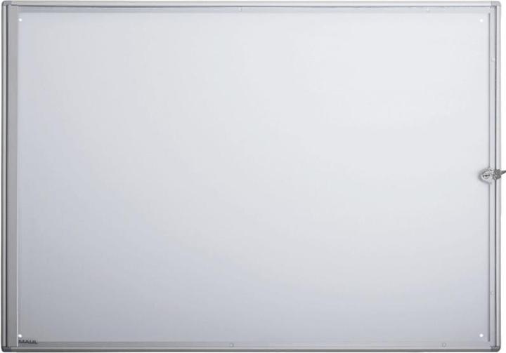Actual product image Maul Display case, outer depth 27 mm (Whiteboard, 65.5 x 93 cm)