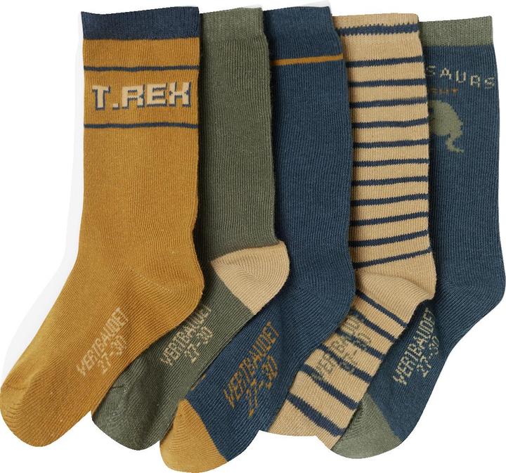 Actual product image Vertbaudet 5er-Pack Jungen Dino-Socken (5-pack, 27, 30)