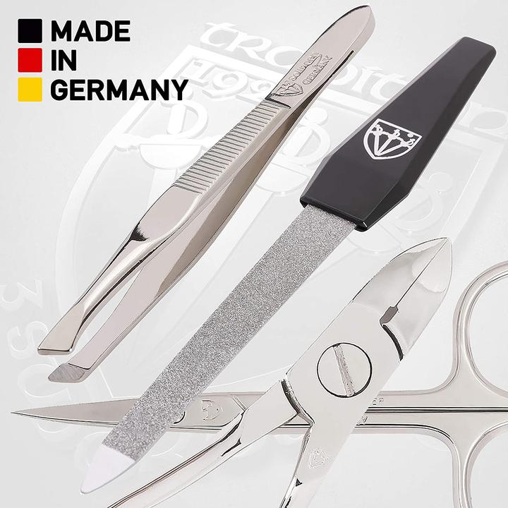 Produktbild Kellermann Nagelset SCHWARZ - ECHT LEDER