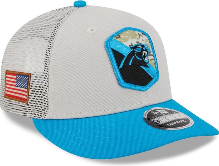 Actual product image New Era 9Fifty Cap Salute to Service Carolina Panthers (One size)