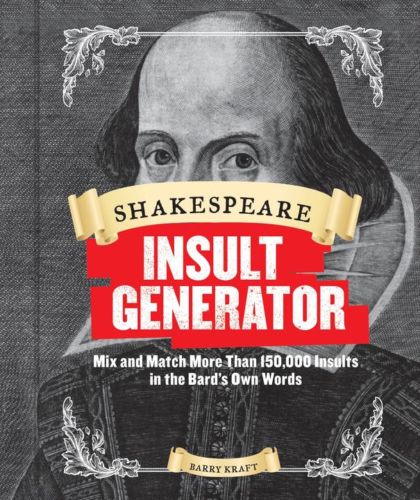 Image du produit Abrams & Chronicle Shakespeare Insult Generator (Anglais, Barry Kraft, 2014)