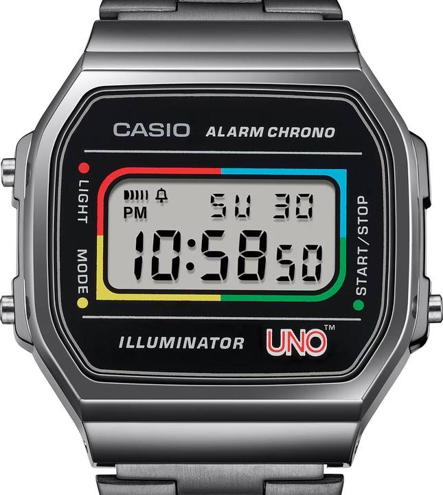 Produktbild Casio Vintage Uno - A168WEUC-1AER (Digitaluhr, 36.30 mm)