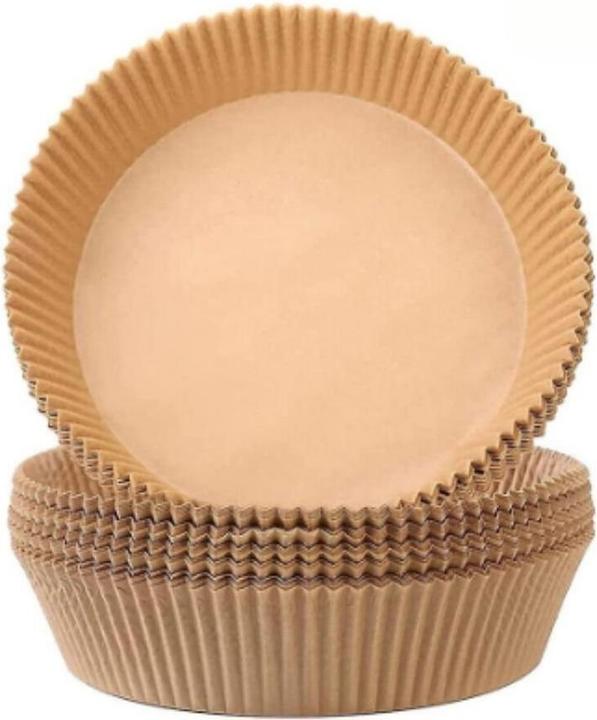 Actual product image Scandinavian Collection Airfryer paper moulds, round - 100 pcs