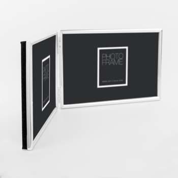 Productafbeelding ZEP Fotolijst DH15R Zilver 2x 13x18 cm (13 x 18 cm)