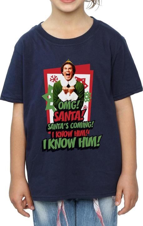 Produktbild Elf OMG Santa TShirt Mädchen (140, 146)