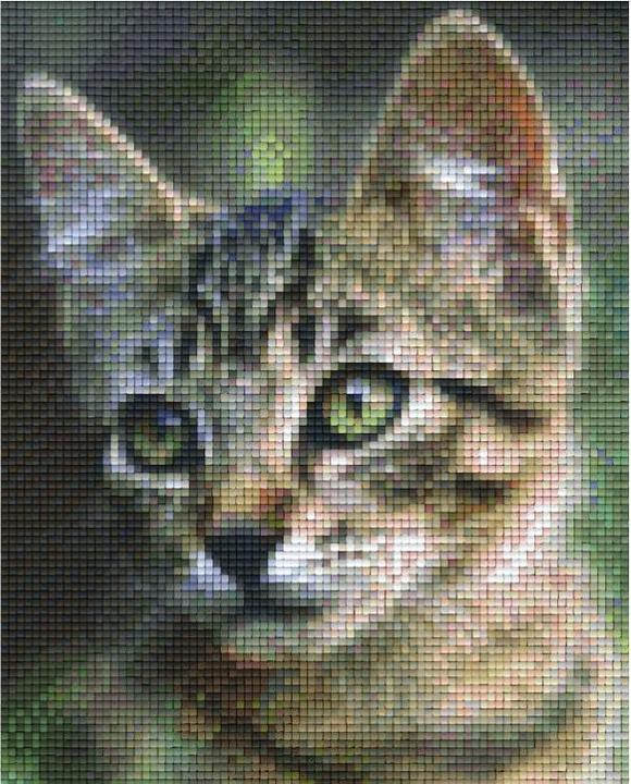 Produktbild Pixelhobby Pixel Geschenkset 4 Basisplatten - Katze