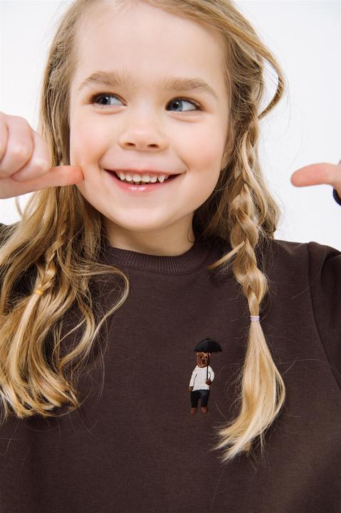 Immagine prodotto Hebe Warmes Sweatshirt mit gesticktem Bär (80)