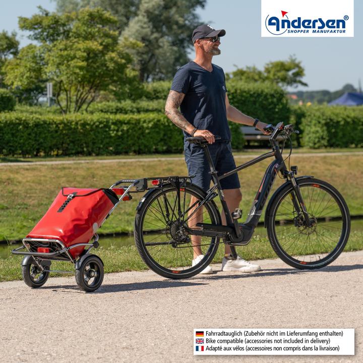 Image du produit Andersen Royal Shopper Plus Ortlieb Chariot de courses 65 cm avec roues gonflables