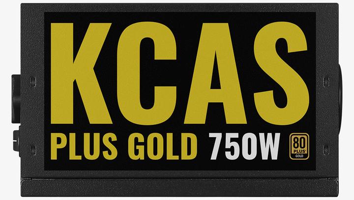 Image du produit AeroCool KCAS PLUS GOLD 750W - 750 W - 100 - 240 V - 47 - 63 Hz - 11-5.5 A - 130 (750 W)