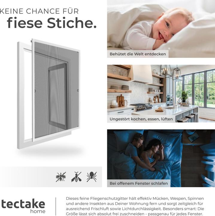 Actual product image tectake Fly screen (120 x 140 cm)