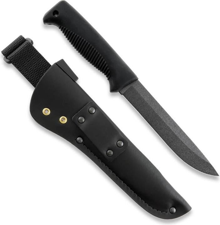 Actual product image J-P Peltonen Ranger Puukko M95 Black Leather (15 cm)
