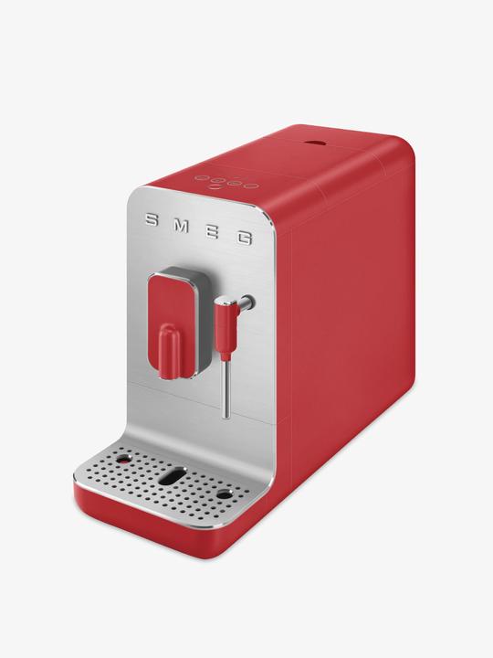 Actual product image Smeg Fully Automatic Coffee Machine 50's Style red
