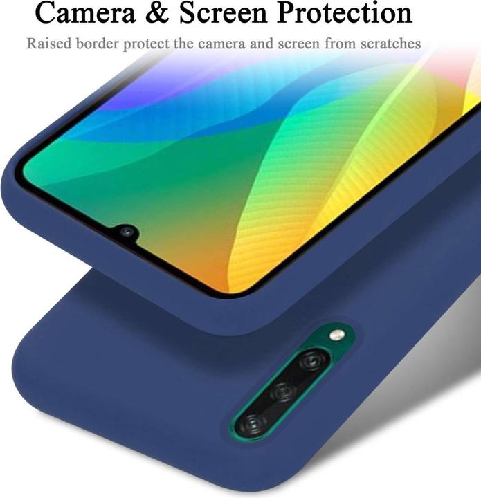 Immagine prodotto Cadorabo Custodia per Huawei Y6P TPU Liquid Silicone Case (Huawei Y6p)