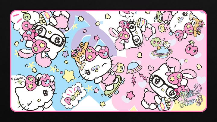 Actual product image Konix Hello Kitty XXL mousepad 46 x 90 cm (XXL)