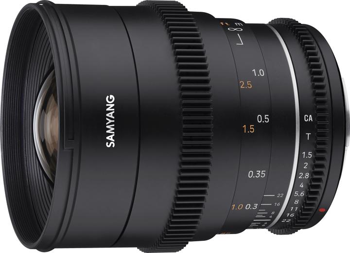 Actual product image Samyang 24mm T1.5 MK2 Nikon F (Nikon F, Micro Four Thirds, APS-C / DX, full size)