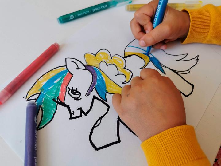 Image du produit Bruynzeel Feutres pailletés Kids (Multicolore, 6 x)