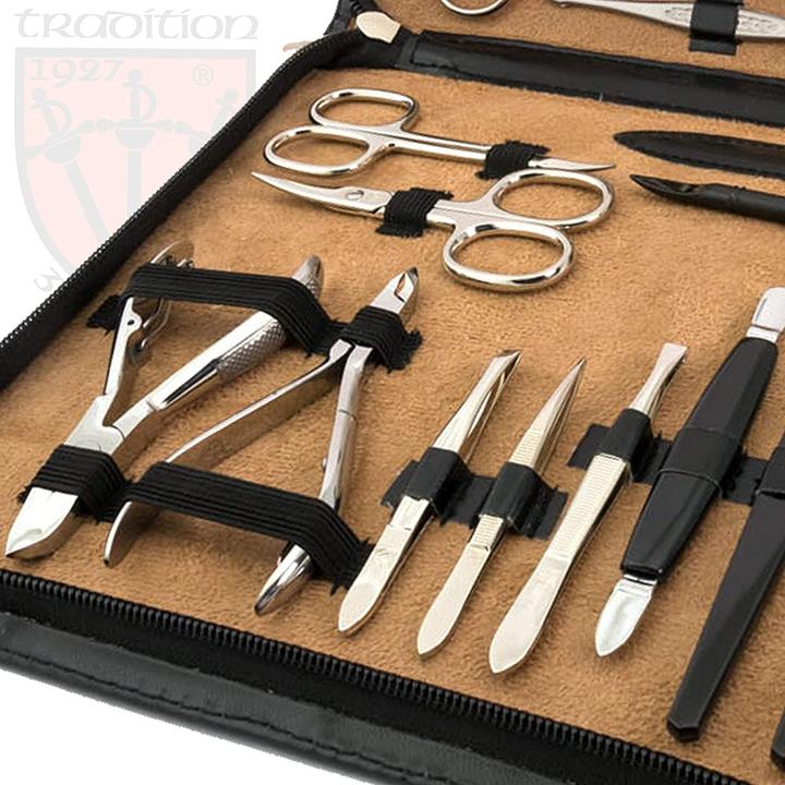 Produktbild Kellermann Nagelset 23-tlg.Kunstleder, schwarz