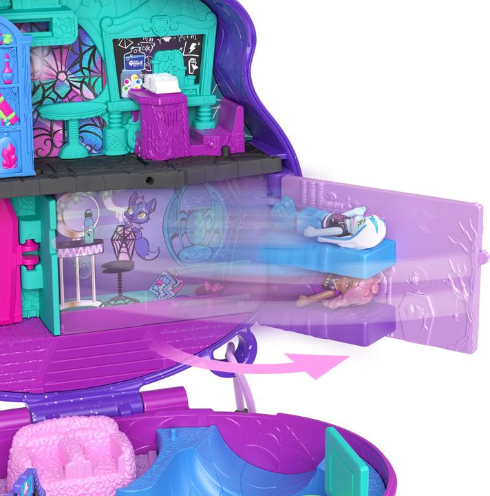 Actual product image Polly Pocket POP Monster High box
