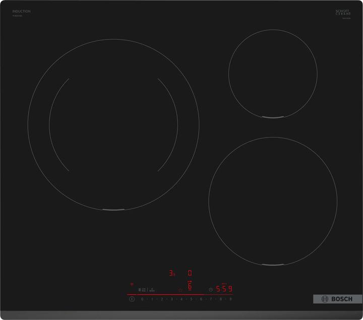 Produktbild Bosch Hausgeräte TABLE INDUCTION PIJ631HB1E L60CM 3 FOYERS